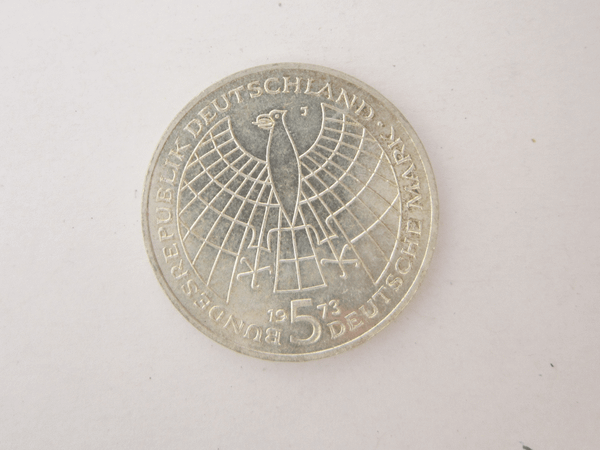 Konvolut zwei Münzen, Kopernikus, 1973